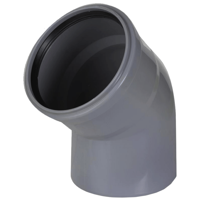 Колено ПП для внутренней канализации 110х45°