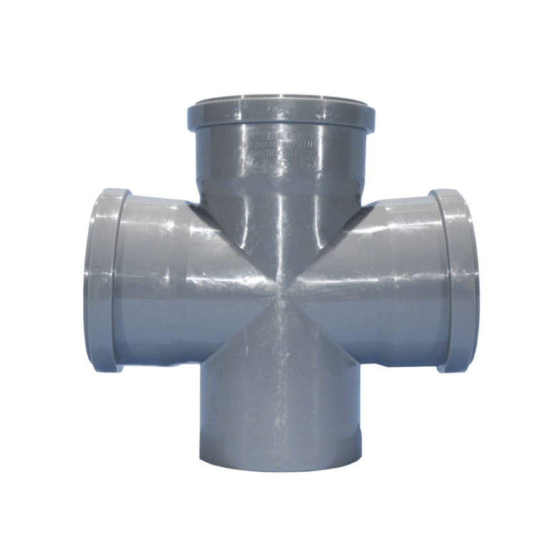 Крестовина ПП для внутренней канализации