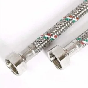 Подводка гибкая НВ (1/2"; 30 см; DN 8; оплётка из нерж. стали) Uni-Fitt 501S2003