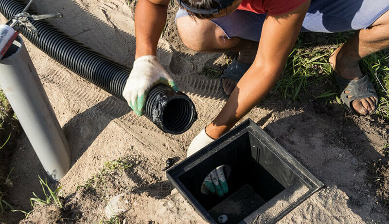 Дренажные трубы для отвода воды -эффективное использование