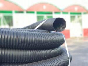 Труба дренажная 110 гофрированная перфорированная Канализация и канализационное оборудование Магазин инженерной сантехники Олимп