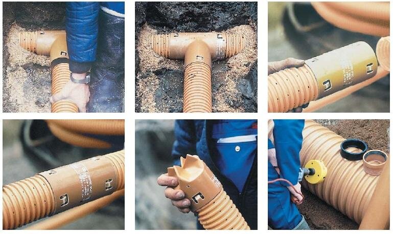 Труба дренажная для эффективного водоотведения