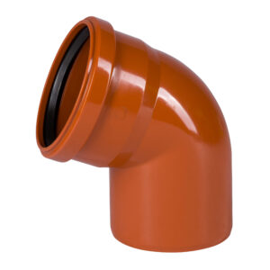 Отвод ПВХ для наруж. канализации KGВ 110х67° OSTENDORF
