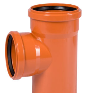 Тройник ПВХ для наруж. канализации KGEA 160/110x87°, OSTENDORF Канализация и Канализационное оборудование Магазин инженерной сантехники Олимп