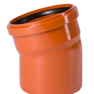 Отвод ПВХ для наруж. канализации KGВ 160х15° OSTENDORF