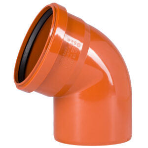 Отвод ПВХ для наруж. канализации KGВ 200х67° OSTENDORF