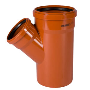 Тройник ПВХ для наруж. канализации KGEA 160/110x45°, OSTENDORF Канализация и Канализационное оборудование Магазин инженерной сантехники Олимп