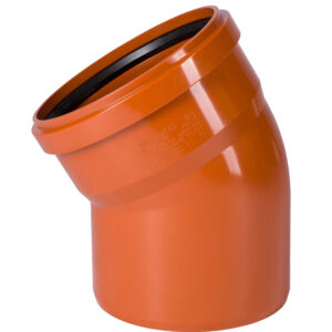 Отвод ПВХ для наруж. канализации KGВ 200х30° OSTENDORF