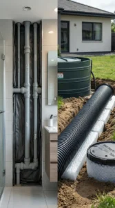 Внутренняя и наружная канализация