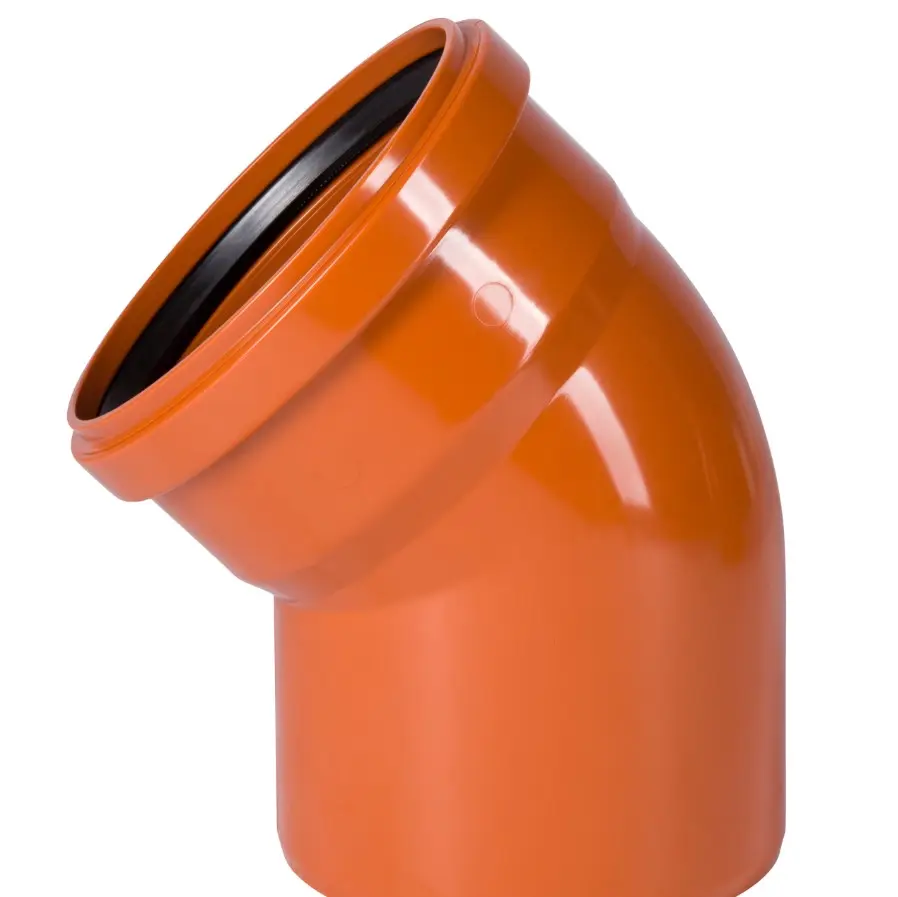 Отвод ПВХ для наруж. канализации KGВ 160х45° OSTENDORF Канализация и Канализационное оборудование Магазин инженерной сантехники Олимп