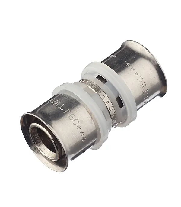 Муфта пресс прямая Valtec 26 мм (VTm.203.N.002626) в магазине инженерной сантехники в гродно Муфта пресс прямая Valtec 26 мм (VTm.203.N.002626)