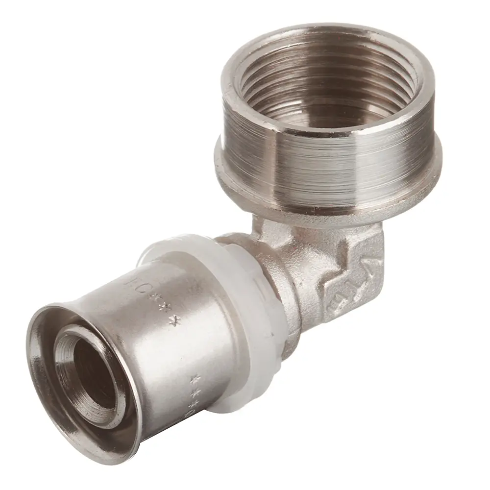 Угольник пресс с переходом на внутренюю резьбу Valtec 20х3/4" (VTm.252.N.002005) в магазине инженерной сантехники в гродно Угольник пресс с переходом на внутренюю резьбу Valtec 20х3/4" (VTm.252.N.002005)