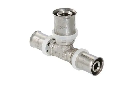 Тройник пресс Valtec 26х16х26 (VTm.231.N.261626) в магазине инженерной сантехники в гродно Тройник пресс Valtec 26х16х26 (VTm.231.N.261626)